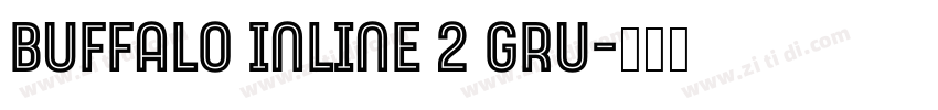 Buffalo Inline 2 Gru字体转换